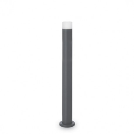 IDEAL LUX VENUS PT1 BIG ANTRACITE LAMPADA DA TERRA IN LAMINA D'ACCIAIO CON DIFFUSORE SATINATO IP44