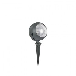 IDEAL LUX ZENITH PT1 SMALL ANTRACITE LAMPADA DA TERRA IN ALLUMNIO CON DIFFUSORE POSIZIONABILE 11W GU10