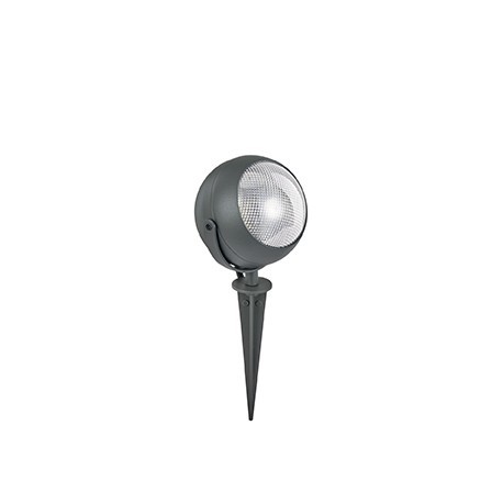 IDEAL LUX ZENITH PT1 SMALL ANTRACITE LAMPADA DA TERRA IN ALLUMNIO CON DIFFUSORE POSIZIONABILE 11W GU10