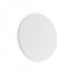 IDEAL LUX COVER AP1 ROUND BIANCO APPLIQUE LED IN METALLO CON DIFFUSORE OPALE 9W 943lm 