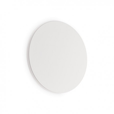 IDEAL LUX COVER AP1 ROUND BIANCO APPLIQUE LED IN METALLO CON DIFFUSORE OPALE 9W 943lm 