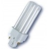 OSRAM DULUX D/E 10W/827 G24Q-1 | 4pin warm OSRAM LAMPADA FLUORESCENTE COMPATTA 2700°K