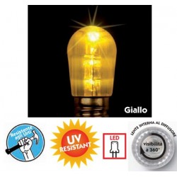 WIMEX 4500932 LAMPADINA PER LUMINARIE LineaLED E14 3LED V14 5LM COLORE GIALLO