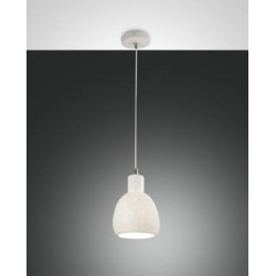 FABAS LUCE 3534-40-102 SOSPENSIONE MARINA BIANCO Struttura in metallo e ceramica E27