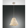 FABAS LUCE 3535-40-348 SOSPENSIONE CRUMPLE KAKI Struttura in metallo e ceramica E27