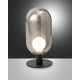 FABAS LUCE 3553-31-126 LAMP TAVOLO GUBBIO LED FUME' Struttura in metallo e vetro borosilicato G9 3W LED inclusa 