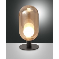 FABAS LUCE 3553-31-125 LAMP TAVOLO GUBBIO LED Struttura in metallo e vetro borosilicato G9 3W LED inclusa 