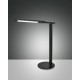 FABAS LUCE 3550-30-101 LAMP TAVOLO IDEAL LED NERO 10W 770LM 3000°K REGOLAZIONE AL TOCCO