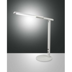 FABAS LUCE 3550-30-102 LAMP TAVOLO IDEAL LED BIANCO 10W 770LM 3000°K REGOLAZIONE AL TOCCO