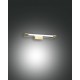FABAS LUCE 3552-21-119 LAMP PARETE RAPALLO OTTONE SATINATO LED 10W 1100LM 3000°K 