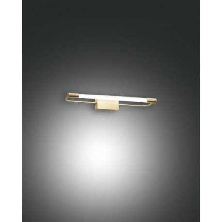 FABAS LUCE 3552-21-119 LAMP PARETE RAPALLO OTTONE SATINATO LED 10W 1100LM 3000°K 