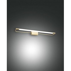 FABAS LUCE 3552-26-119 LAMP PARETE RAPALLO OTTONE SATINATO LED 14W 1470LM 3000°K 