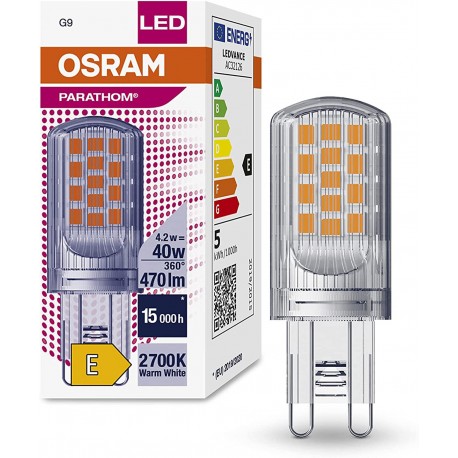 OSRAM OSRAM LEDPPIN40 CL 4,2W/827 230V G9