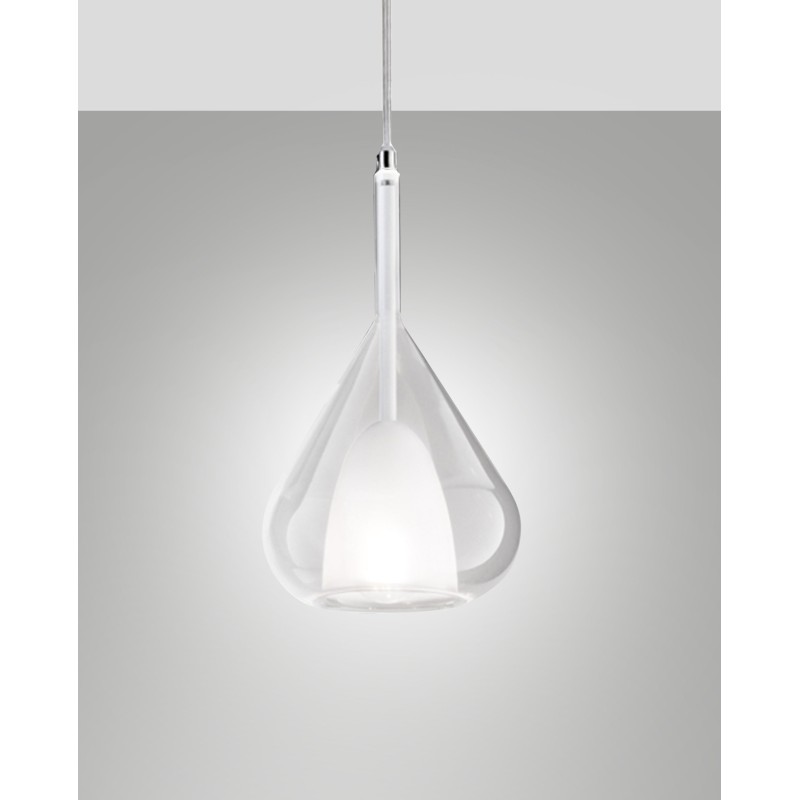 Fabas Luce Diffusore in vetro Kit Luci Vetro sospensione E14 3481-59-2