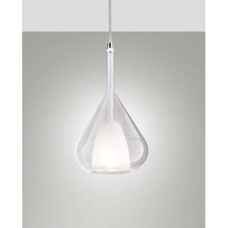 Fabas Luce Diffusore in vetro Kit Luci Vetro sospensione E14 3481-59-2