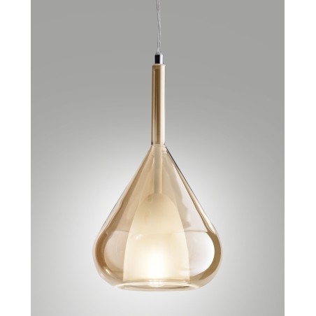 Fabas Luce Diffusore in vetro Kit Luci Vetro sospensione E27 3481-50-1