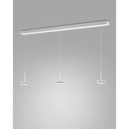 Fabas Luce Montatura sospensione lineare 3 luci Kit Luci Montature LED
