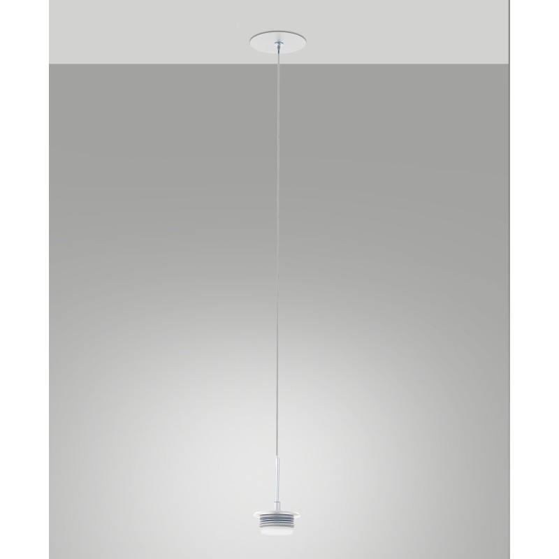 Fabas Luce Montatura sospensione 1 luce Kit Luci Montature LED 8W 3804