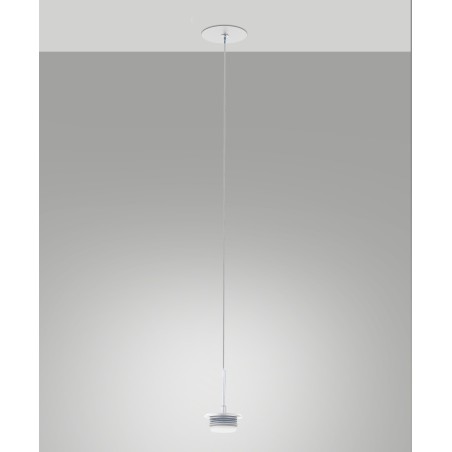 Fabas Luce Montatura sospensione 1 luce Kit Luci Montature LED 8W 3804