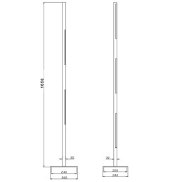 Fabas Luce Lampada da terra Ling 3712-10-119