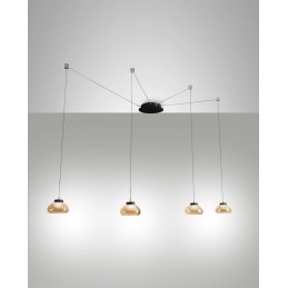 Fabas Luce Sospensione Arabella 3547-49-125