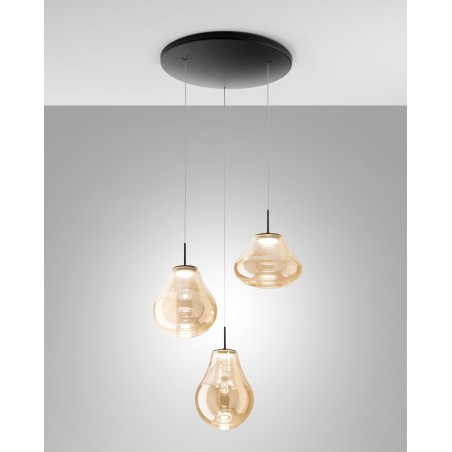 Fabas Luce Sospensione Deva 3774-47-125