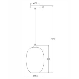 Fabas Luce Sospensione Infinity 3519-45-126