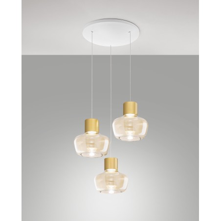 Fabas Luce Sospensione Kino 3767-47-365