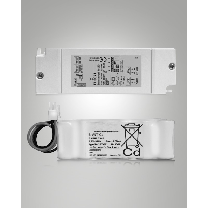 Fabas Luce Accessori e Componenti Kit emergenza 6101-50-033