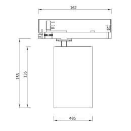Fabas Luce Faretto binario Renoir 35W ON-OFF 6522-94-454