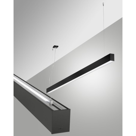 Fabas Luce Profili Linee Luce – Sospensione biemissione MIllet Sospens