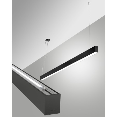 Fabas Luce Profili Linee Luce – Sospensione biemissione MIllet Sospens