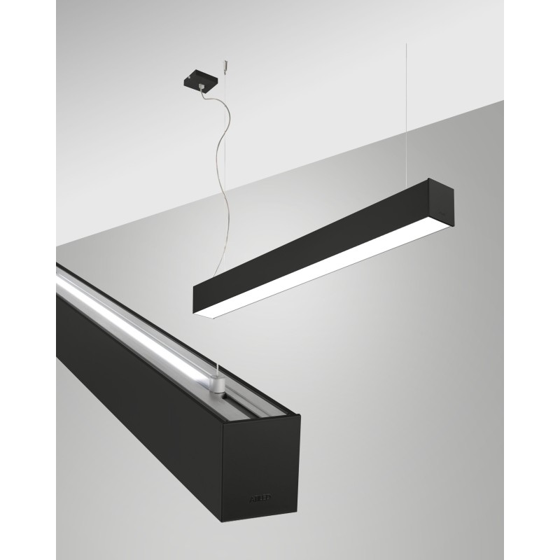 Fabas Luce Profili Linee Luce – Sospensione biemissione Turner Sospens