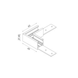 Fabas Luce Accessori - Tecnico Ermes accessori binario 6525-05-100