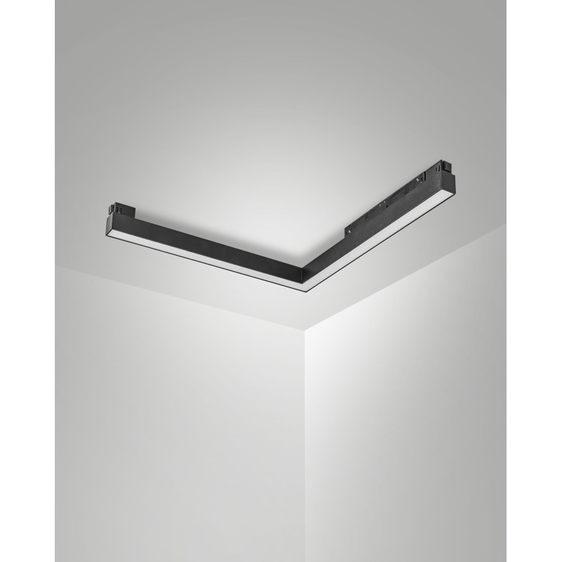 Fabas Luce Profili Linee Luce Ermes angolo linea luce opale 6525-43-16