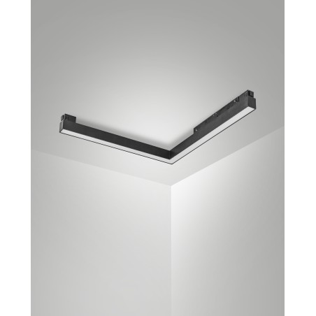 Fabas Luce Profili Linee Luce Ermes angolo linea luce opale 6525-43-16